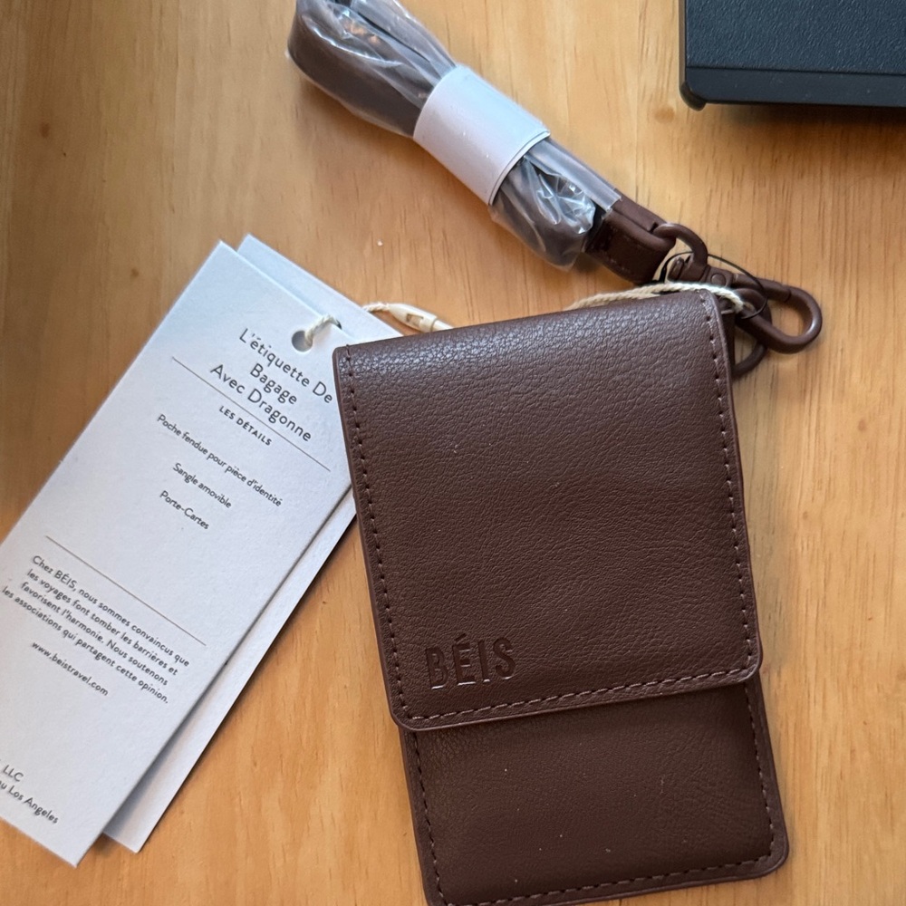 BEIS Brown Travel Bag
